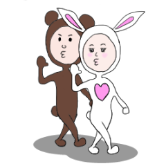 [LINEスタンプ] きぐるみん Part1の画像（メイン）