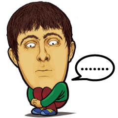 [LINEスタンプ] キモ兄弟