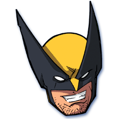 [LINEスタンプ] X-MEN ウルヴァリン