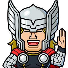 [LINEスタンプ] MARVEL ミニヒーローズの画像（メイン）