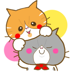 [LINEスタンプ] ぷぅにゃん日和。