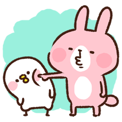 [LINEスタンプ] カナヘイのピスケ＆うさぎ