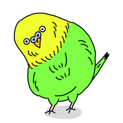 [LINEスタンプ] インコちゃんの人間言葉