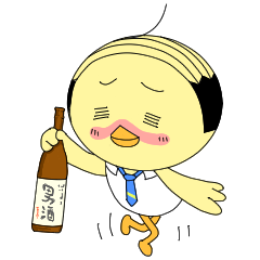 [LINEスタンプ] ひよっこおやじ