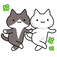 [LINEスタンプ] もちもちにゃんこ