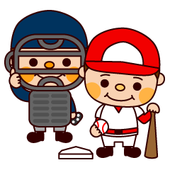 [LINEスタンプ] 野球中継スタンプ「やまと君」の画像（メイン）