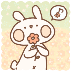 [LINEスタンプ] ももちーうさぎ