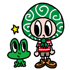 [LINEスタンプ] カラクサ君の画像（メイン）