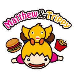 [LINEスタンプ] Matthew＆Trippyの画像（メイン）