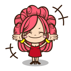 [LINEスタンプ] 転職大好き！ハル子さん(接客業編)の画像（メイン）