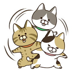 [LINEスタンプ] ななねこの画像（メイン）