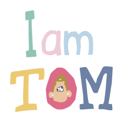 [LINEスタンプ] I am TOM