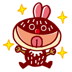 [LINEスタンプ] チョコラビッツの画像（メイン）