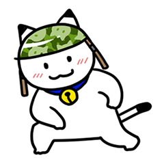 [LINEスタンプ] ねこ隊長の画像（メイン）