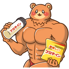 筋肉アニマル Lineスタンプ どまもこ