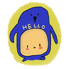 [LINEスタンプ] BIG HEAD BABYの画像（メイン）