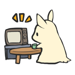 [LINEスタンプ] うさとこびと