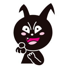 [LINEスタンプ] デビコちゃん