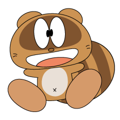 [LINEスタンプ] ポンの助の画像（メイン）