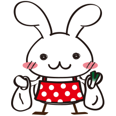 [LINEスタンプ] うさママ☆