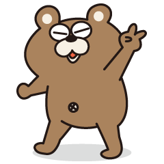 [LINEスタンプ] くまくま社長の日常の画像（メイン）