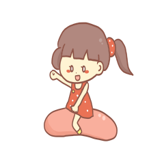 [LINEスタンプ] めんたい娘ちゃん（四女）