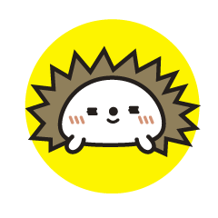 [LINEスタンプ] ハリネズミのバグ