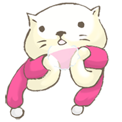 [LINEスタンプ] かみねこ