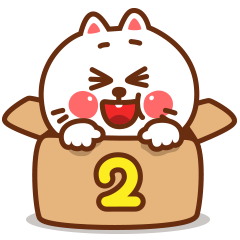 [LINEスタンプ] もっちとおしゃべり2の画像（メイン）