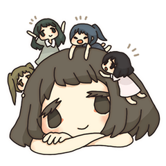 [LINEスタンプ] 小さい子ちゃん