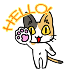 [LINEスタンプ] みけぬこさん