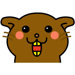 [LINEスタンプ] ウチのデグーの画像（メイン）