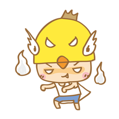 [LINEスタンプ] super chickmanの画像（メイン）