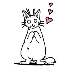 [LINEスタンプ] PygmyCatのらくがきスタンプ♪