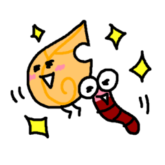[LINEスタンプ] リターちゃん＆ムシくん