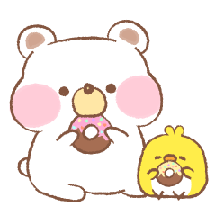 [LINEスタンプ] むーたんとまめた