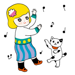 [LINEスタンプ] あわいの女の子スタンプ