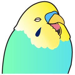 [LINEスタンプ] インコ の ぴーちゃん