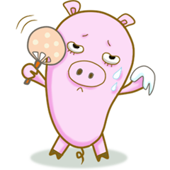 [LINEスタンプ] Pig Houseの画像（メイン）