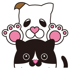 [LINEスタンプ] ごんちん＆ナナちゃんの画像（メイン）