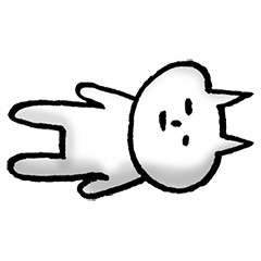 [LINEスタンプ] ねこひこさん