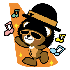 [LINEスタンプ] Ditty Bearの画像（メイン）