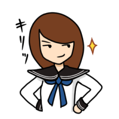 [LINEスタンプ] 女子ちゃんの画像（メイン）