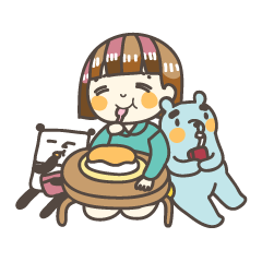 [LINEスタンプ] Hunsa