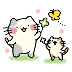 [LINEスタンプ] そのへんのにゃんころさん。