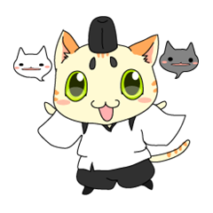 [LINEスタンプ] みけまろの画像（メイン）