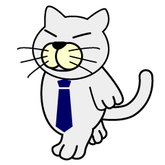 [LINEスタンプ] おとなねこの画像（メイン）