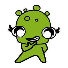 [LINEスタンプ] Monster Midori