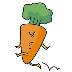 [LINEスタンプ] Vegetable Friendsの画像（メイン）