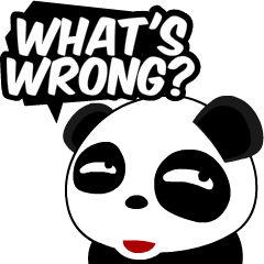 [LINEスタンプ] eiei Pandaの画像（メイン）